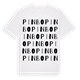 Pinbo ordlek t-shirt