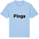Blue Soul t-shirt med Pinga fetstil t-shirt