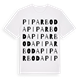 Piparboda ordlek t-shirt