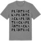 Mid Heather Gray t-shirt med Pläntbacka ordlek t-shirt