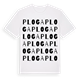 Ploga ordlek t-shirt