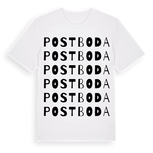 Postboda ordlek t-shirt – ekologisk bomull t-shirt från Pinshirt