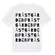 Prästgården ordlek t-shirt