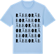 Blue Soul t-shirt med Räbbo ordlek t-shirt