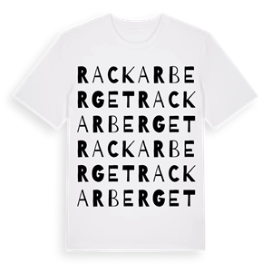 Rackarberget ordlek t-shirt – ekologisk bomull t-shirt från Pinshirt
