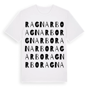 Ragnarbo ordlek t-shirt – ekologisk bomull t-shirt från Pinshirt