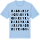 Blue Soul t-shirt med Ragnarby ordlek t-shirt