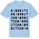 Blue Soul t-shirt med Rågvreten ordlek t-shirt