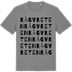 Mid Heather Gray t-shirt med Rågvreten ordlek t-shirt