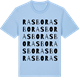 Blue Soul t-shirt med Rasbo ordlek t-shirt