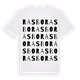 Rasbo ordlek t-shirt