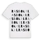 Rasbokil ordlek t-shirt