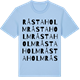 Blue Soul t-shirt med Råstaholm ordlek t-shirt