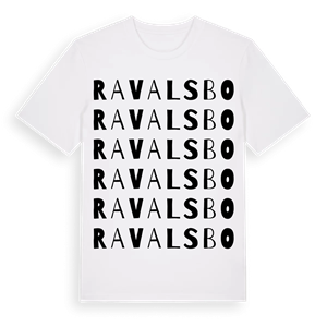 Ravalsbo ordlek t-shirt – ekologisk bomull t-shirt från Pinshirt