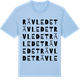 Blue Soul t-shirt med Rävledet ordlek t-shirt