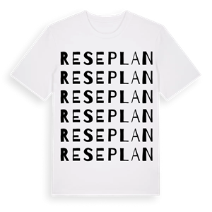 Reseplan ordlek t-shirt – ekologisk bomull t-shirt från Pinshirt