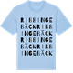 Blue Soul t-shirt med Ribbingebäck ordlek t-shirt