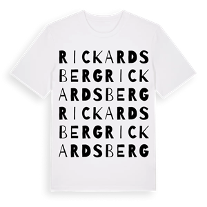 Rickardsberg ordlek t-shirt – ekologisk bomull t-shirt från Pinshirt