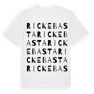 Rickebasta ordlek t-shirt – ekologisk bomull t-shirt från Pinshirt