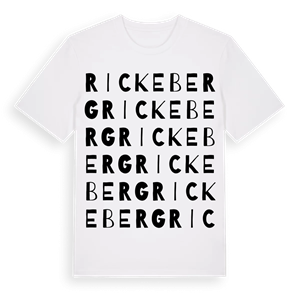 Rickeberg ordlek t-shirt – ekologisk bomull t-shirt från Pinshirt