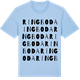 Blue Soul t-shirt med Ringboda ordlek t-shirt