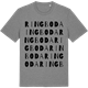 Mid Heather Gray t-shirt med Ringboda ordlek t-shirt