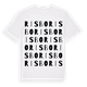 Risbo ordlek t-shirt