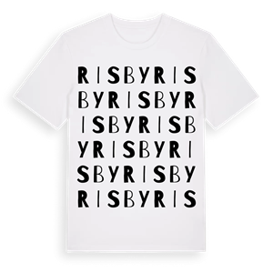 Risby ordlek t-shirt – ekologisk bomull t-shirt från Pinshirt