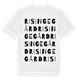 Risinge gård ordlek t-shirt