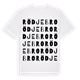 Rödjebro ordlek t-shirt