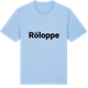 Blue Soul t-shirt med Röloppe fetstil t-shirt