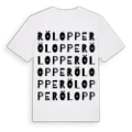 Röloppe ordlek t-shirt