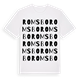 Romsbo ordlek t-shirt