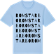 Blue Soul t-shirt med Romstarbo ordlek t-shirt