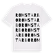 Romstarbo ordlek t-shirt