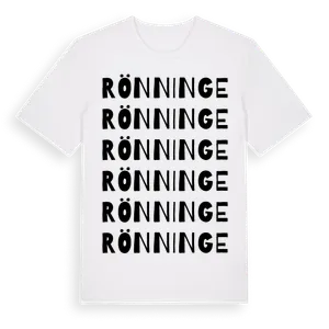 Rönninge ordlek t-shirt – ekologisk bomull t-shirt från Pinshirt