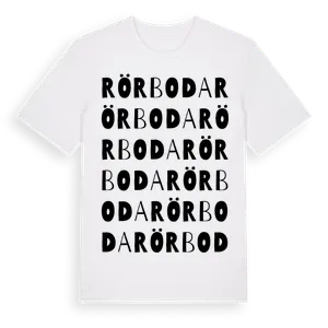 Rörboda ordlek t-shirt – ekologisk bomull t-shirt från Pinshirt