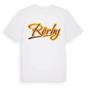 Rörby baseball t-shirt – ekologisk bomull t-shirt från Pinshirt
