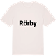 Vintage White t-shirt med Rörby fetstil t-shirt