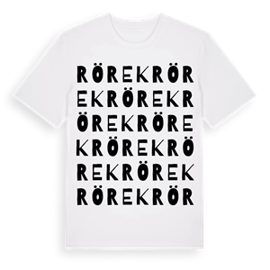 Rörek ordlek t-shirt – ekologisk bomull t-shirt från Pinshirt