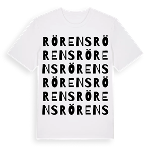 Rörens ordlek t-shirt – ekologisk bomull t-shirt från Pinshirt
