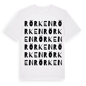 Rörken ordlek t-shirt – ekologisk bomull t-shirt från Pinshirt