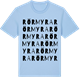 Blue Soul t-shirt med Rörmyra ordlek t-shirt