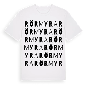 Rörmyra ordlek t-shirt – ekologisk bomull t-shirt från Pinshirt