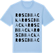 Blue Soul t-shirt med Rosenbacka ordlek t-shirt