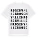 Rosenvallen ordlek t-shirt