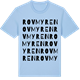 Blue Soul t-shirt med Rovmyren ordlek t-shirt