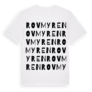 Rovmyren ordlek t-shirt – ekologisk bomull t-shirt från Pinshirt