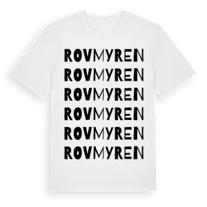 Rovmyren ordlek t-shirt – ekologisk bomull t-shirt från Pinshirt