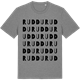 Mid Heather Gray t-shirt med Ruddu ordlek t-shirt